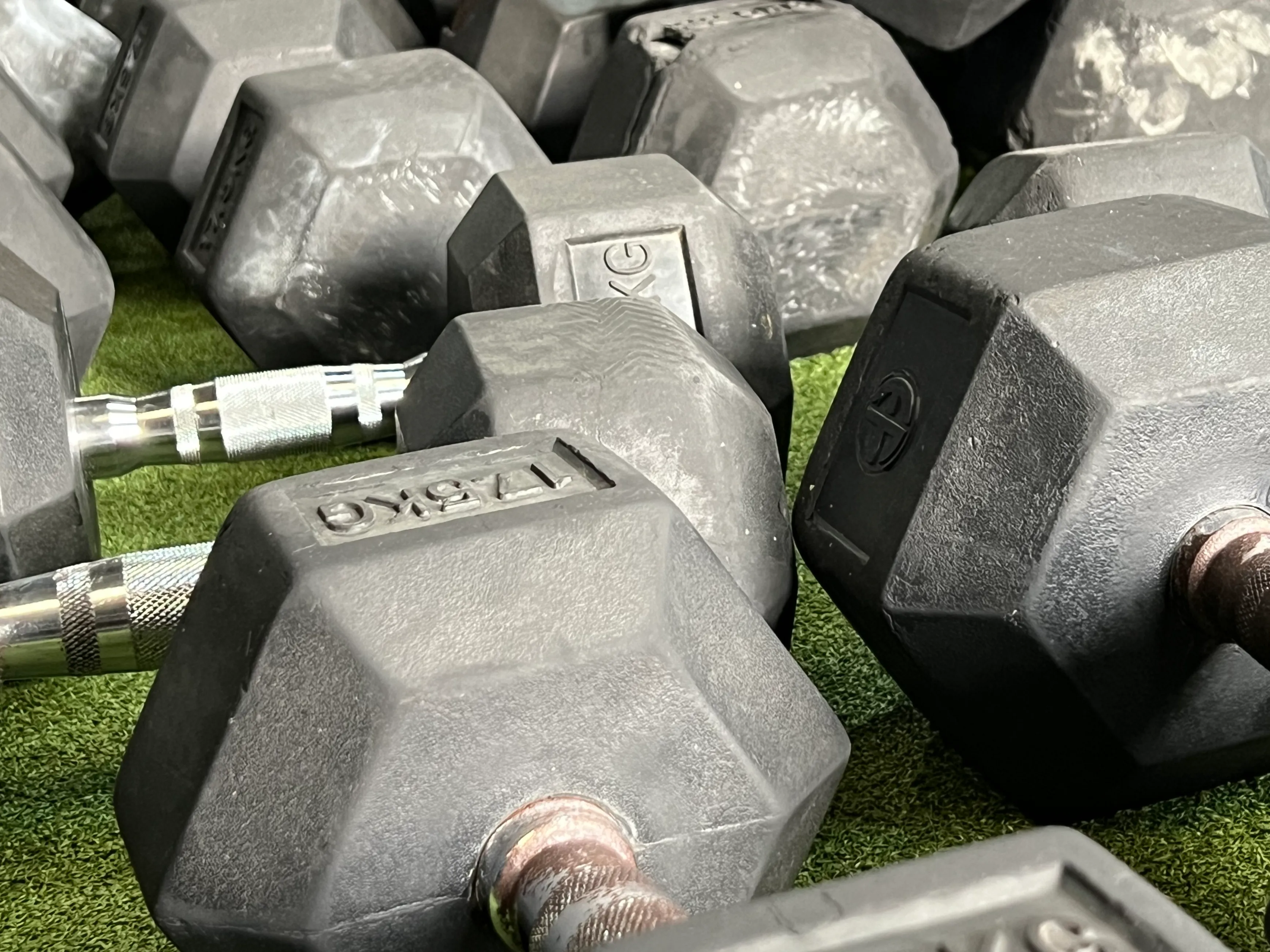Training mood, dumbbells